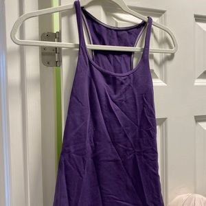 Purple lulu tank top